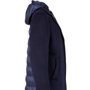 Women’s Wool & Puffer Pea Coat/Jacket sz 20 - Navy